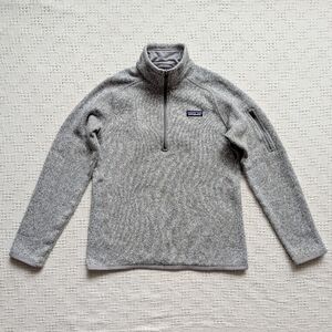Patagonia Better Sweater Quarter Zip Gray Women's